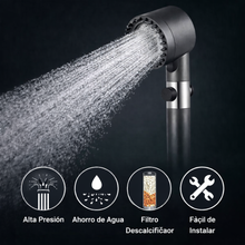Cargar imagen en el visor de la galería, Cabezal de ducha de alta presión con filtro
